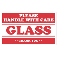 GLASS HANDLE WITH CARE SYMBOL Logo download
