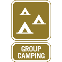 Group Camping Tourist Sign Logo download