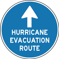 HURRICANE EVACUTATION Logo download