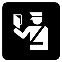 IMMIGRATION OFFICER SYMBOL Logo download