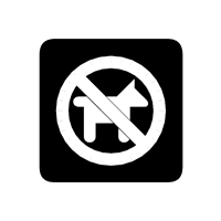 NO ANIMALS ALLOWED SIGN Logo download