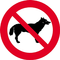 NO DOGS SIGN Logo download