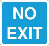 No exit Logo download