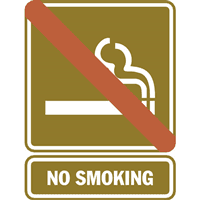 NO SMOKING TOURIST SIGN Logo download
