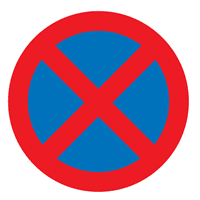 NO STOPPING SIGN Logo download