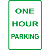 ONE HOUR PARKING Logo download