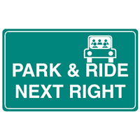 PARK AND RIDE SIGN Logo download