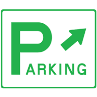 PARKING P ROAD SIGN Logo download