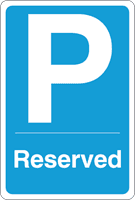 Parking reserved Logo download