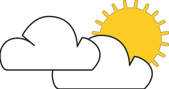 PARTLY SUNNY WEATHER Logo download