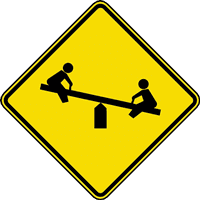 PLAYGROUND ROAD SIGN Logo download