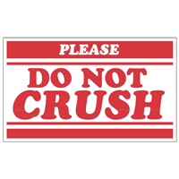 PLEASE DO NOT CRUSH SIGN Logo download