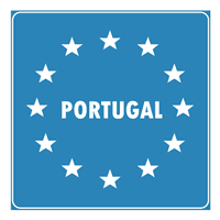 PORTUGAL ROAD SIGN Logo download