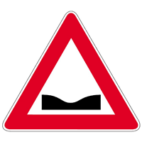 POTHOLE ROAD SIGN Logo download