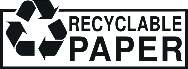 Recyclable Paper Logo download