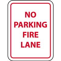 ROAD SIGN NO PARKING ON FIRE LANE Logo download