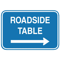 ROADSIDE TABLE ROAD SIGN Logo download