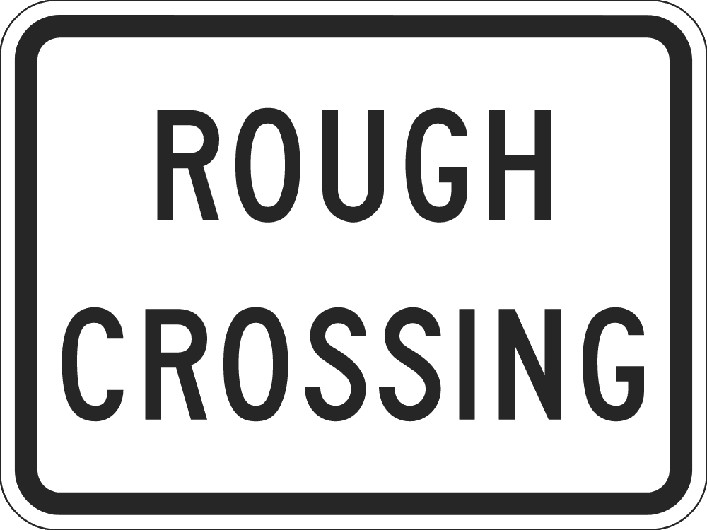 ROUGH CROSSING ROAD SIGN Logo download