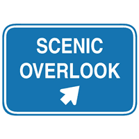 SCENIC OVERLOOK DIRECTION SIGN Logo download