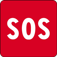 SOS TRAFFIC SIGN Logo download