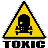 TOXIC WASTE SIGN Logo download