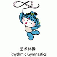 Beijing 2008 Mascot (Rhythmic Gymnastics) Logo download