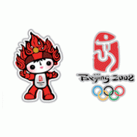 Beijing 2008 Olympic emblem and mascot Logo download