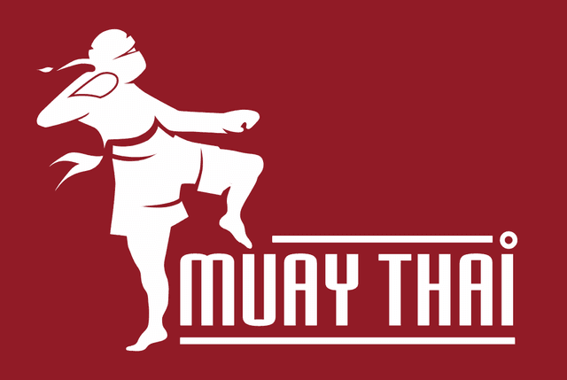 Muay Thai Kickboxer Logo download
