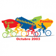 Primera Bicicletada en Familia Logo download