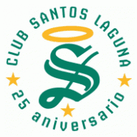 Santos Laguna 25 aniversario Logo download