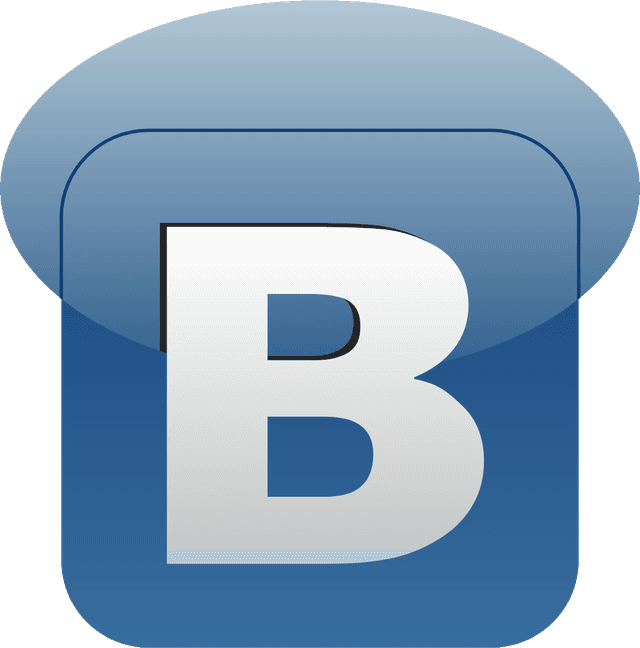 B - Vkontakte the Social Network Logo download