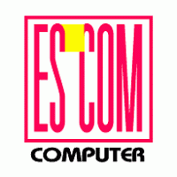 ES-COM Computer Logo download