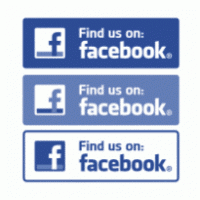 Facebook (Find us on) Logo download