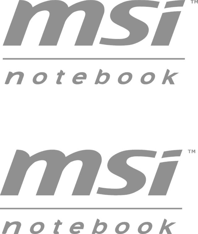msi notebooks Logo download