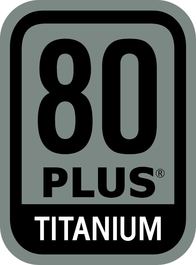 Power Supply 80 PLUS Titanium Certification Logo download