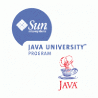 Sun Microsystems Java University Program Logo download