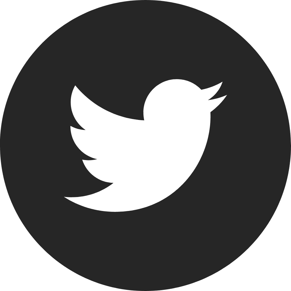 Twitter Icon Circle Black Logo download