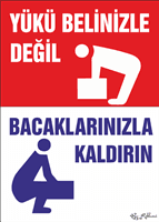 YÜKÜ BELINIZLE DEGIL UYARI TABELASI Logo download