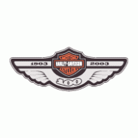 Harley Davidson 100th Logo download