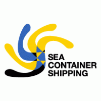 Sea Container Shipping Logo download