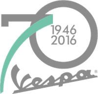 Vespa - 70º anniversary Logo download
