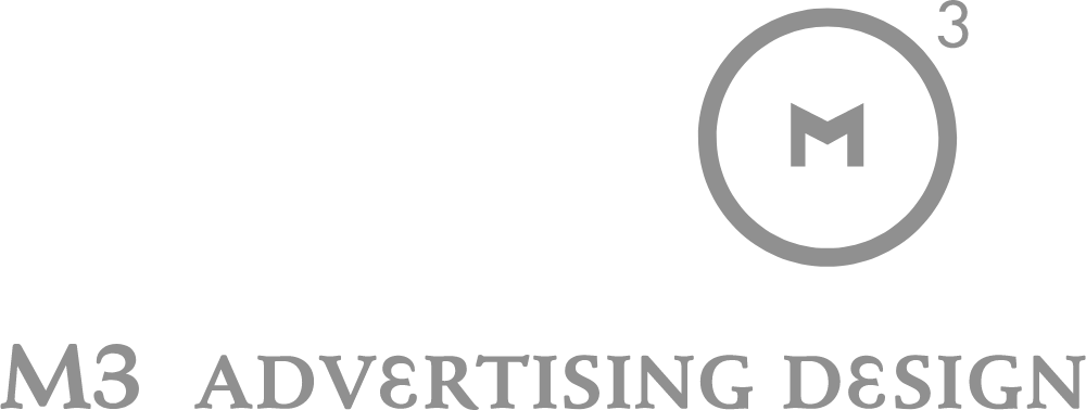 M3 Advertising Design Logo Logos