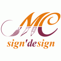 mc sign design Logo PNG logo