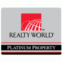 Realty World - Platium Property Logo PNG logo