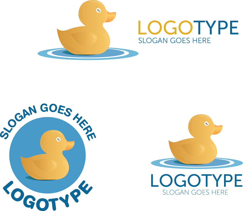 Duck Logo Template Logos