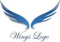 Eagle Wings Art Logo Template Logos