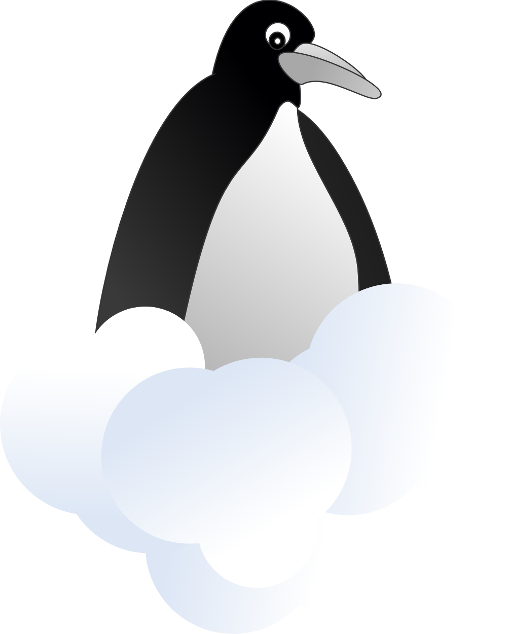 Ice Penguin Logo Template Logos