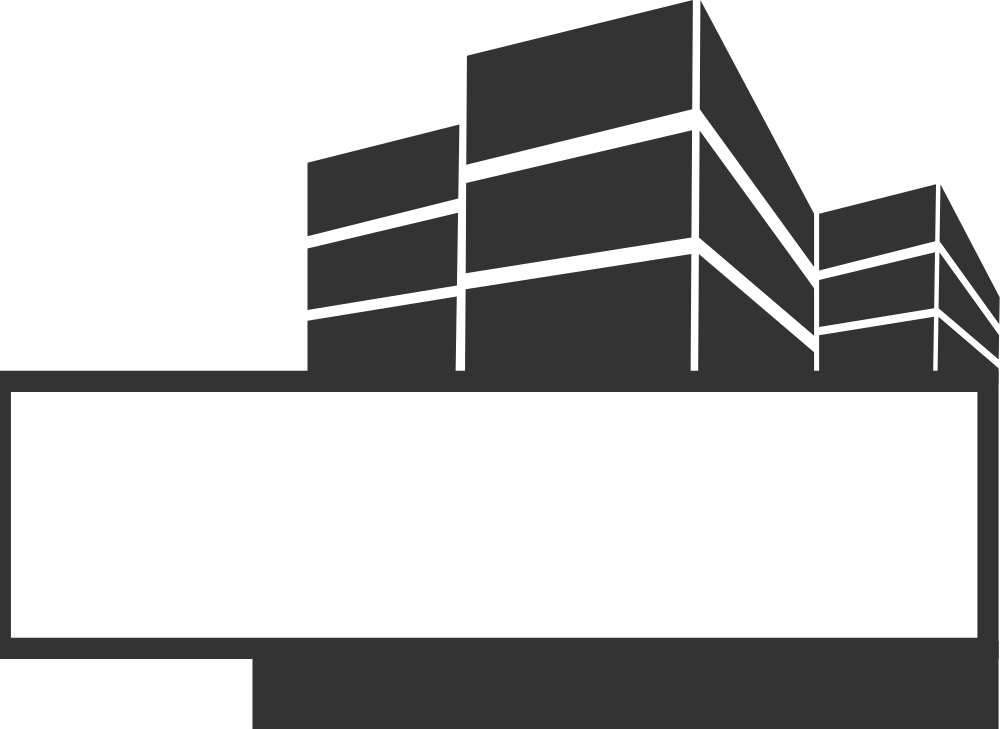 Construction Black Line Building Logo Template PNG Logos