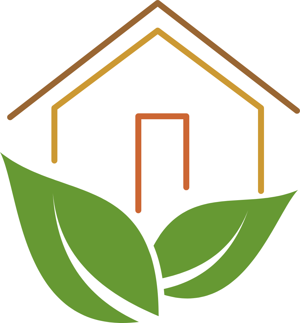 Green Leaf House Logo Template Logos