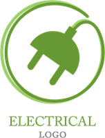 Electrical Plug Logo Template Logos